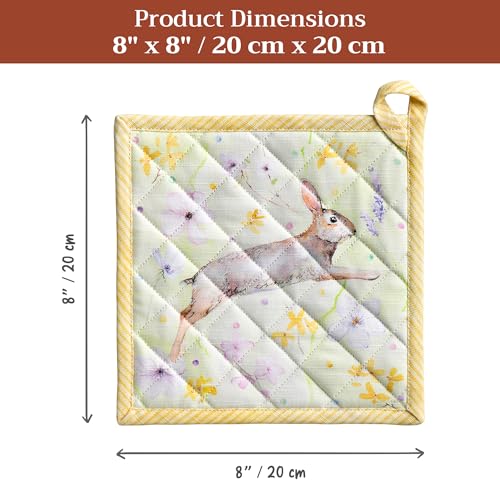 Pot Holders 100% Cotton Potholders (2 Count)