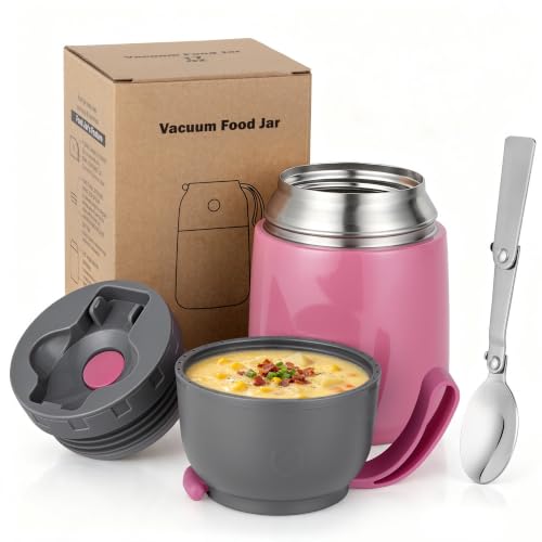 Insulated Food Jar for Hot & Cold Food for Kids Adult
