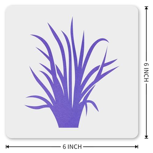 Grass Stencil 6 Inches