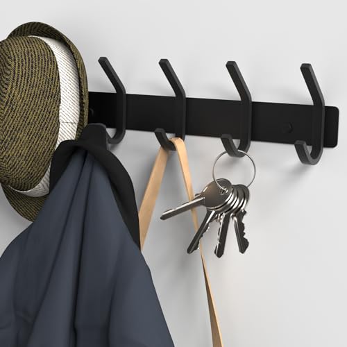 Wall Hooks Heavy Duty Aluminum Towel Hooks for Hanging Coat