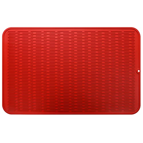 Silicone Dish Drying Mat for Multiple Usage