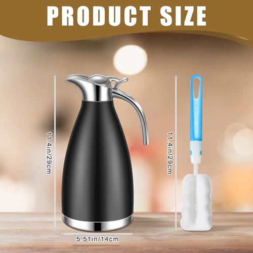 2 Pcs 68oz Thermal Coffee Carafe for Keeping Hot (2 Count)