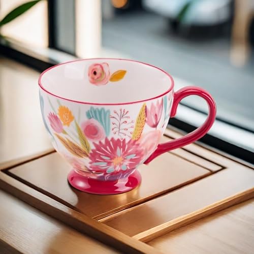 Autumn Handmade Large Ceramic Coffee Mug