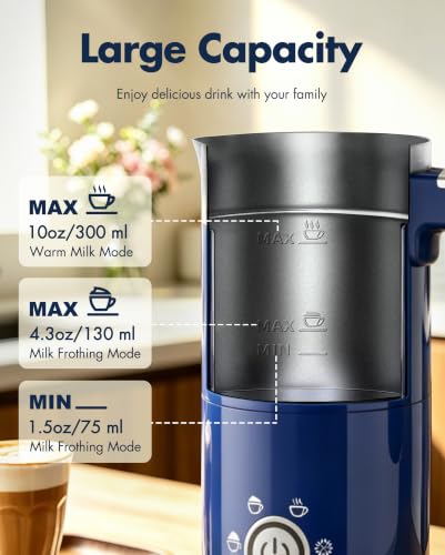 Milk Frother Electric 4 in 1