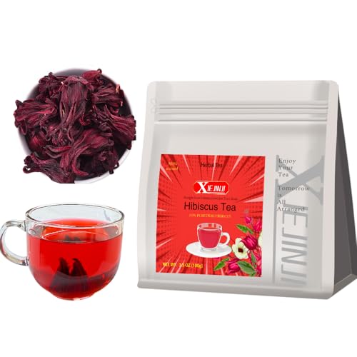 Hibiscus Tea Natural Dried Hibiscus Flowers (3.5 Ounce)