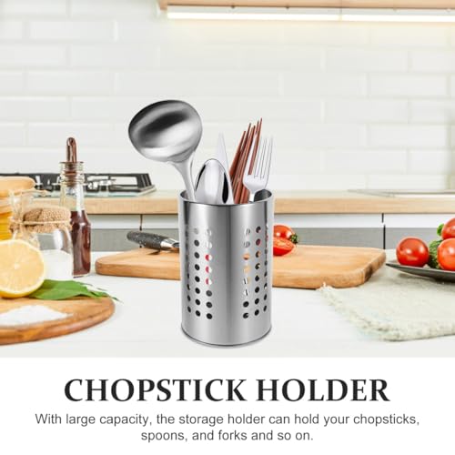 Stainless Steel Cutlery Holder Self