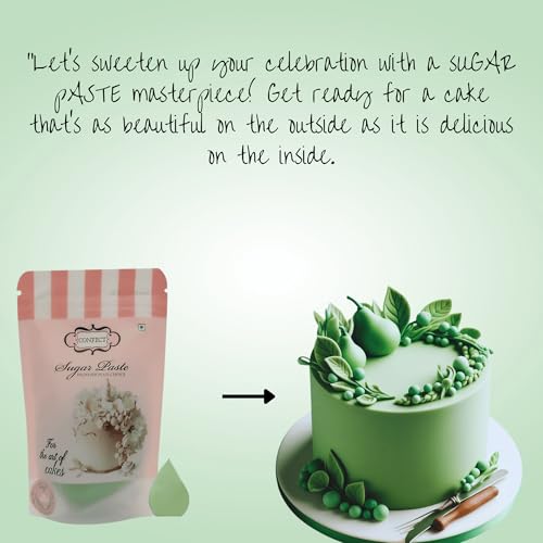 Pea Green Fondant for Cake Decorating (8.8 Ounce)