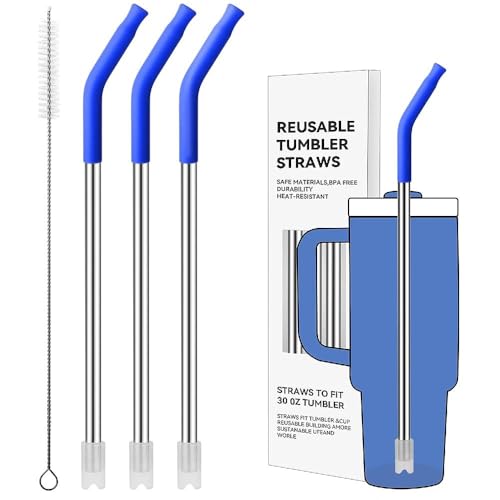 Straight Metal Straws for Stanley 30oz