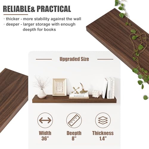 Floating Shelves for Wall (2 Count)