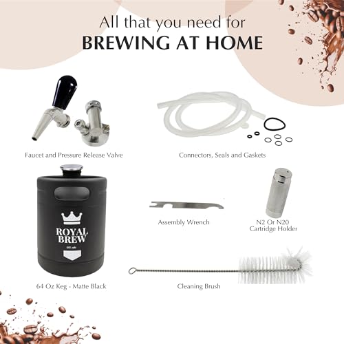 The Original Royal Brew Nitro Cold Brew Coffee Maker