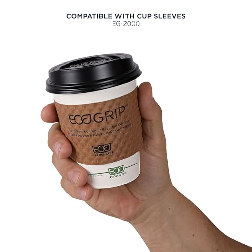 GreenStripe Disposable Paper Hot Cups (1000 Count)