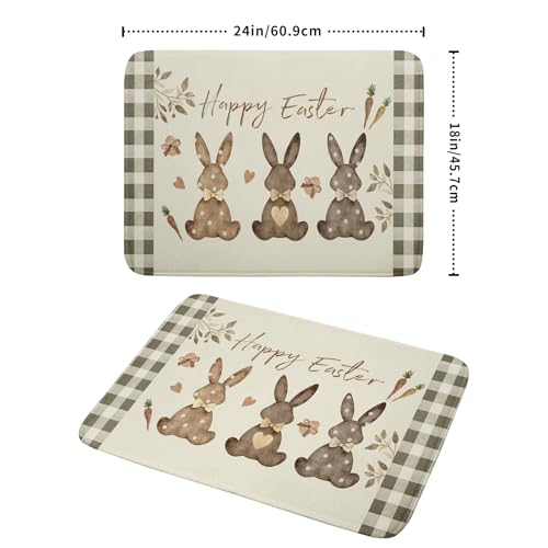 Happy Easter Dish Drying Mat for Countertop