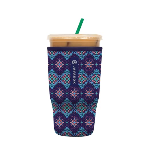 JavaSok Iced Coffee & Cold Soda Insulated Neoprene Cup Sleeve
