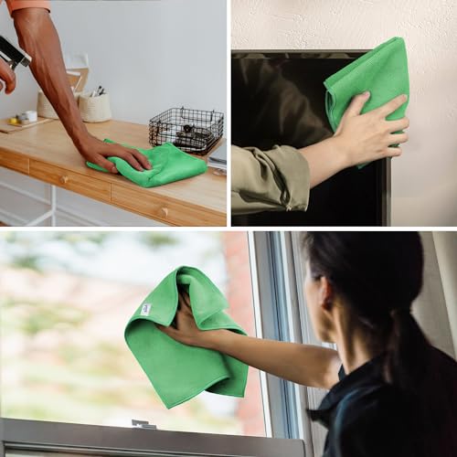 Microfiber Cleaning Cloths (12 Count)
