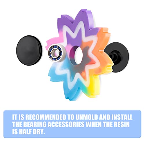 Fidget Spinner Silicone Resin Mold Kit