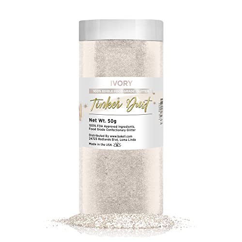 Ivory Edible Glitter