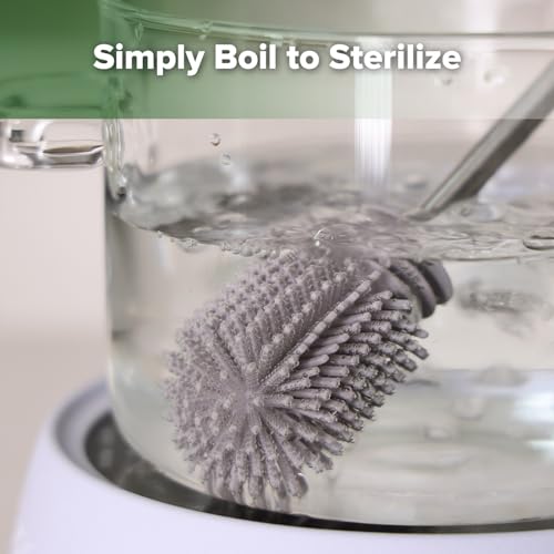 Silicone Bottle Brush for Baby Bottles & Crevices