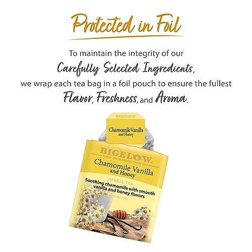 Chamomile Vanilla with Honey Herbal Tea (120 Count)