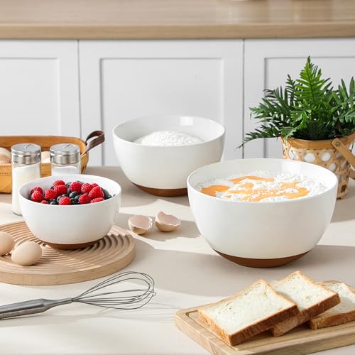 Ceramic Mixing Bowls (3 Count)