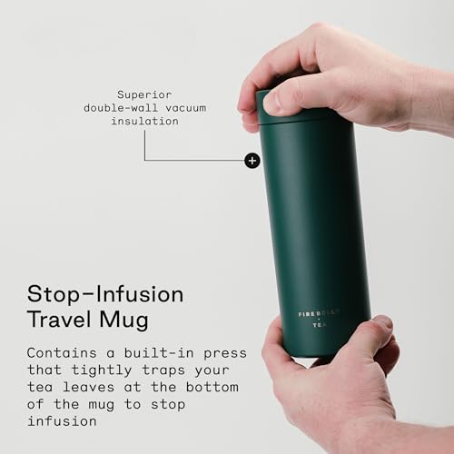 Travel Tea Infuser Mug with Strainer