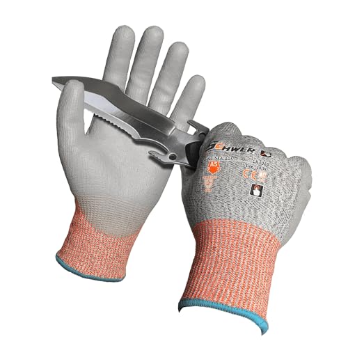 12 Pairs A5 Cut Resistant Gloves (12 Count)