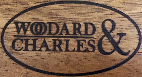 Woodard & Charles Acacia Wood Large Oval Serving Tray