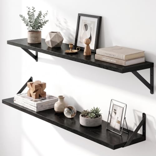 Wall Mounted Floating Shelves Set of 2 (2 Count)