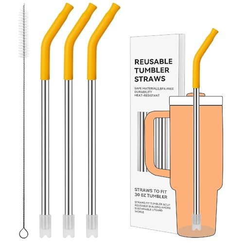 Straight Metal Straws for Stanley 30oz