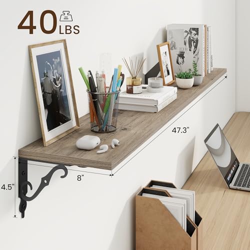 Floating Shelves for Wall Decor (2 Count)