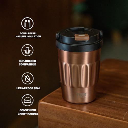 Stainless Steel Portable Tumbler with Flip Lid