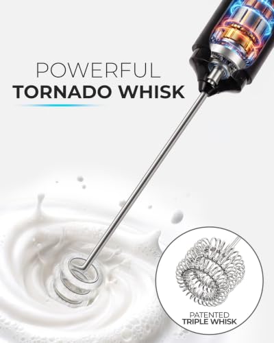 Rechargeable Milk Frother Handheld