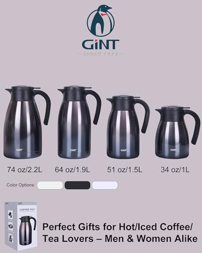 1L 34Oz Thermal Coffee Carafe