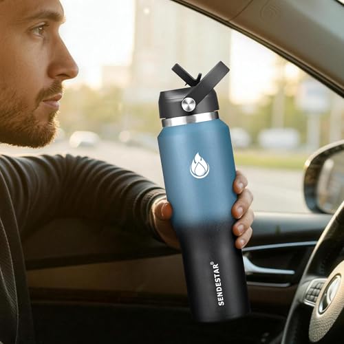 40oz Stainless Steel Water Bottle