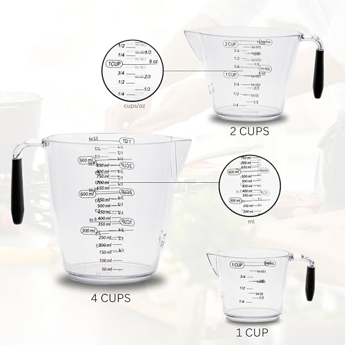 Dalup Measuring Cup Set (3 Count)