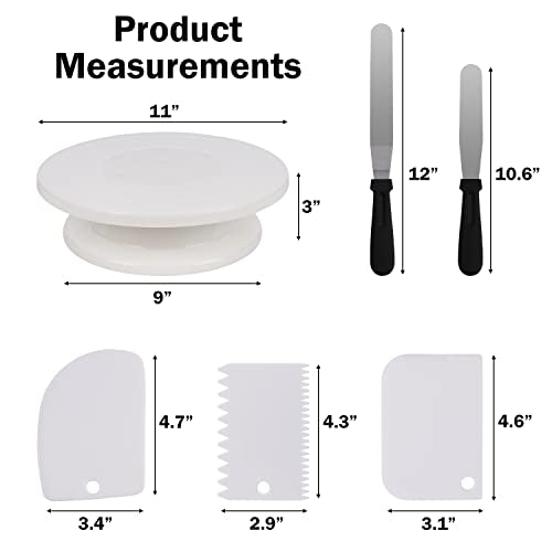 11 Inch Rotating Cake Stand