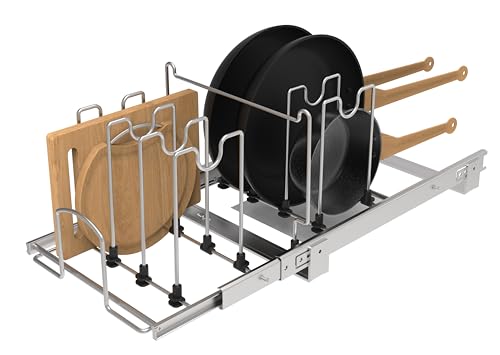 Pots and Pans Pull Out Organizer Under Cabinet