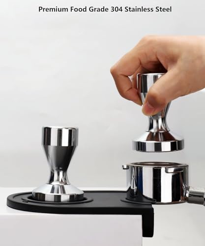 Coffee Tamper Press Chromed