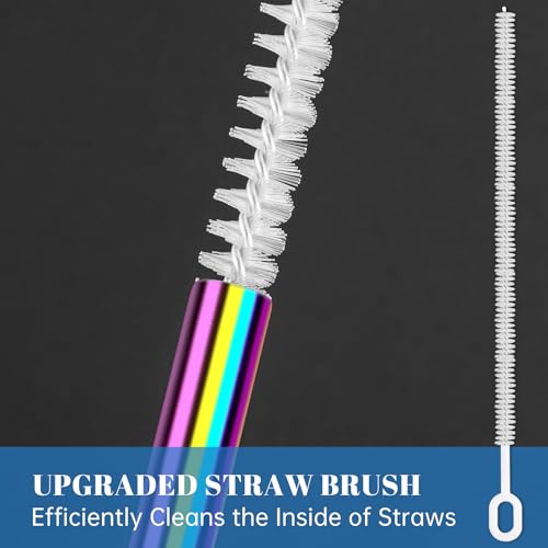 8PCS Stainless Steel Straws Fit for 40oz Stanley Tumblers (8 Count)
