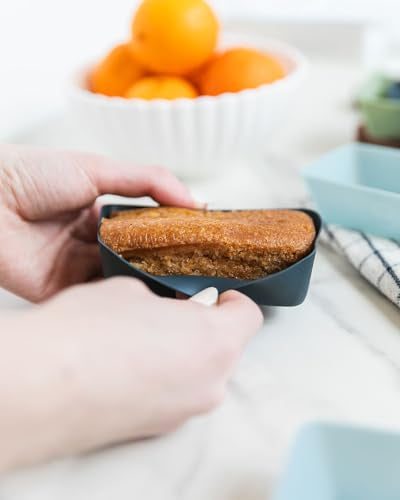 Silicone Individual Mini Loaf Pans (12 Count)