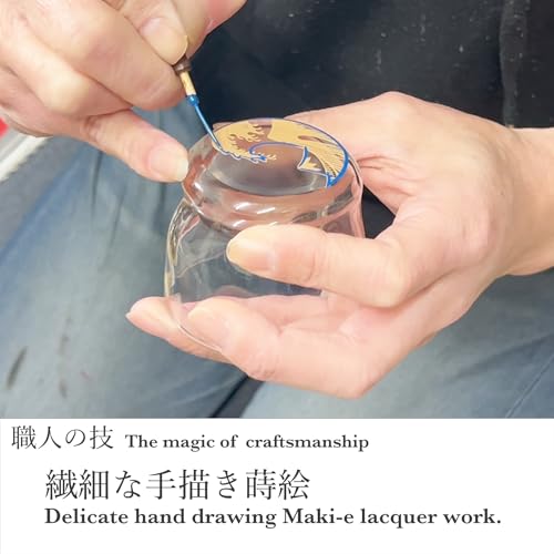 The Great Wave of Kanagawa sake cup