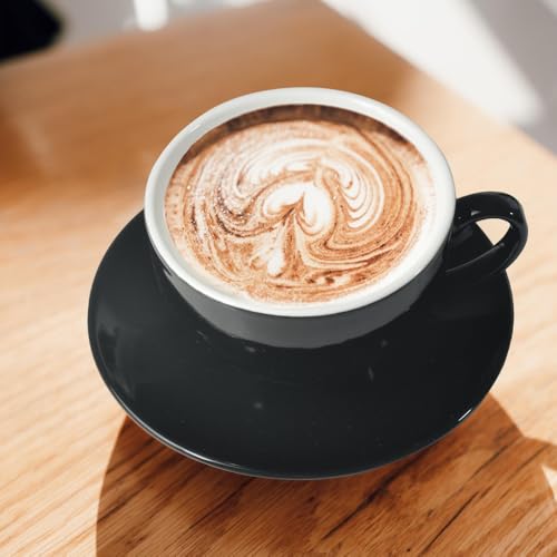 Porcelain Coffee Cup with Saucer 220ml (10.99 Count)