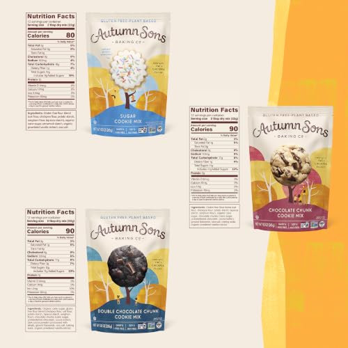 Autumn Sons Gluten Free Sugar & Chocolate Cookie Mix (27.9 Ounce)