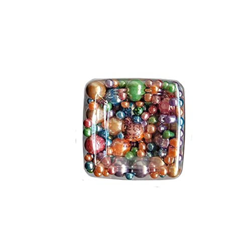 Edible Deep Colorful Sugar Pearls Candy Sprinkles 120G (4.23 Ounce)