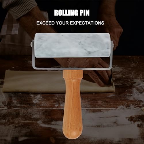 Smooth Surface Marble Rolling Pins for Baking and Professional Chefs