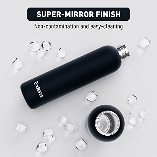 Slim Insulated Water Bottles for Travel 25oz with Clip