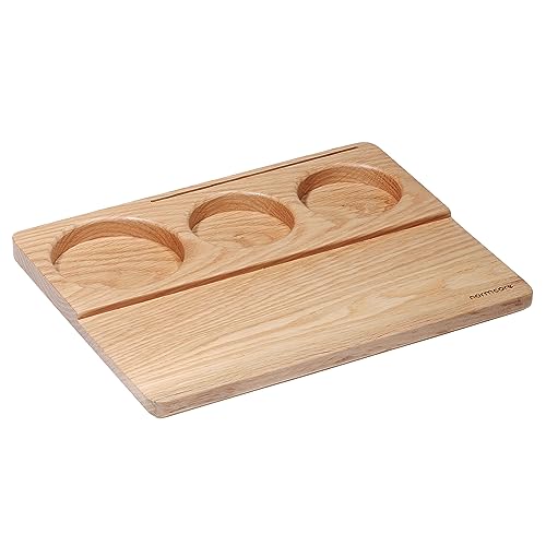Tamping Mat Natural OAK Espresso Tamping Station