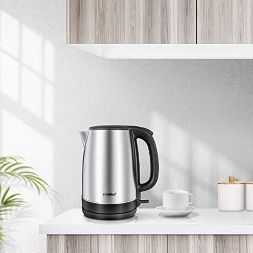 Comfee 1.7L Stainless Steel Electric Tea Kettle