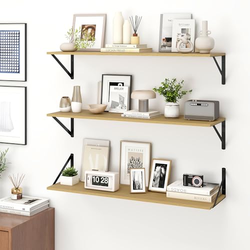 Deep Floating Shelves for Wall