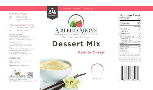 A Blend Above Vanilla Cream Cheesecake Mix (3 Count)
