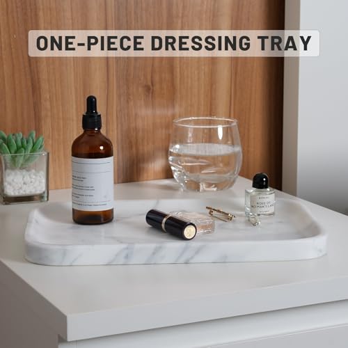 Statuario Marble Vanity Tray